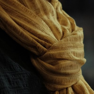 Khăn dài đa năng vải linen thanh lịch